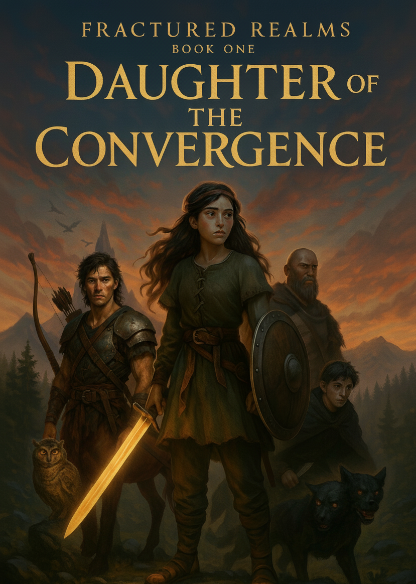 Fractured Realms Book 1 cover art placeholder